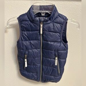 Hanna Andersson Navy Puffer Vest